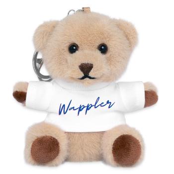 Wappler - Teddy Schlüsselanhänger - Weiß - Vorne