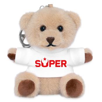 Süper Turkey Football 2026 - Teddy Keyring - white - Front