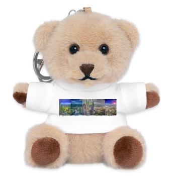 Pentaptych Multiple Mornings, Leoben in Utopias - Teddy Keyring - white - Front