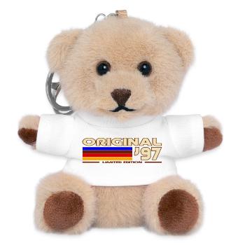 Original97 Retro German Flag - Teddy Keyring - white - Front