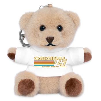Original 47 Limited Edition Rainbow - Teddy Keyring - white - Front