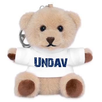 UNDAV German Soccer Star - Teddy Schlüsselanhänger - Weiß - Vorne