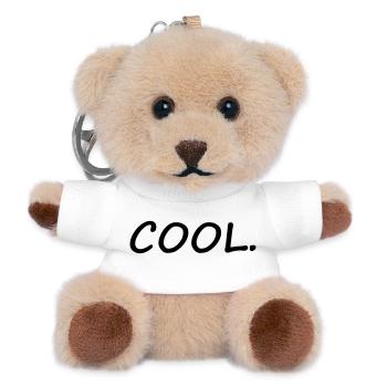 COOL - Teddy Schlüsselanhänger - Weiß - Vorne