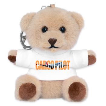 Cargo pilot C-97 - Teddy Schlüsselanhänger - Weiß - Vorne
