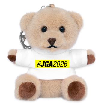 Jga 2026 Bachelor Party - Teddy Keyring - white - Front