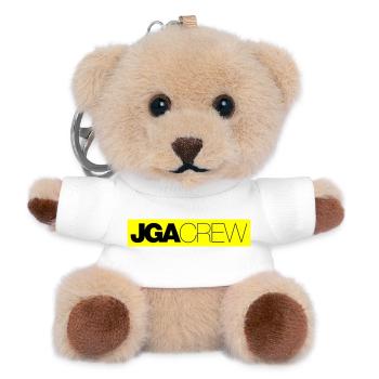 JGA Emblem / Logo - Teddy Schlüsselanhänger - Weiß - Vorne