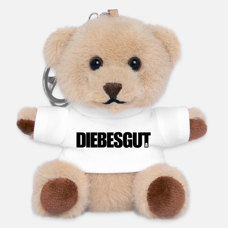 DIEBESGUT - Teddy Schlüsselanhänger - Weiß