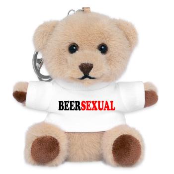 beersexual - Teddy Schlüsselanhänger - Weiß - Vorne
