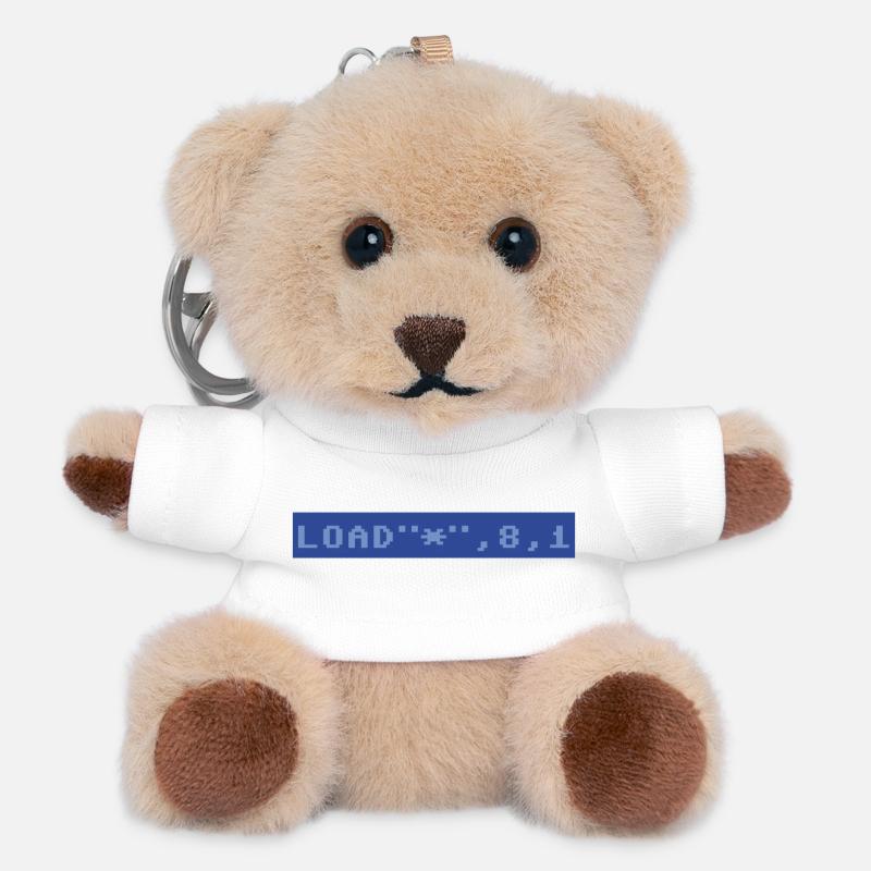64 LOAD - Teddy Keyring - white