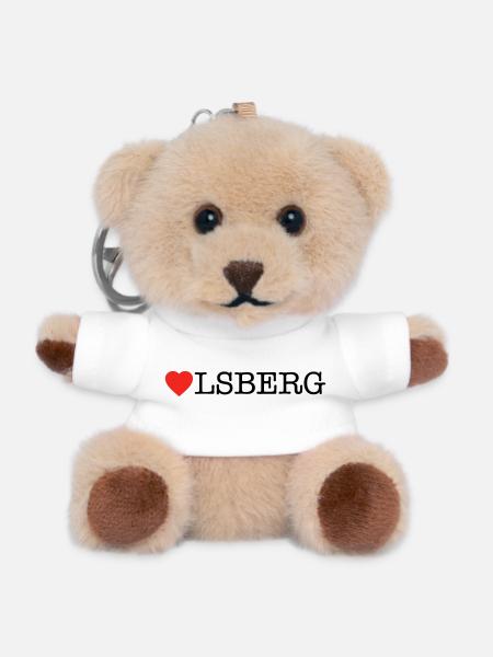 Olsberg - Porte-clés ourson - blanc
