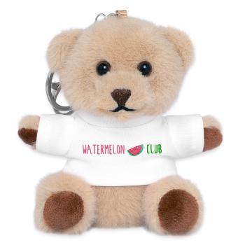Watermelon Club - Teddy Keyring - white - Front