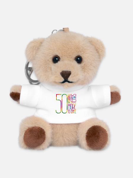 50 Wonderful Years, More To Come - Teddy Schlüsselanhänger - Weiß