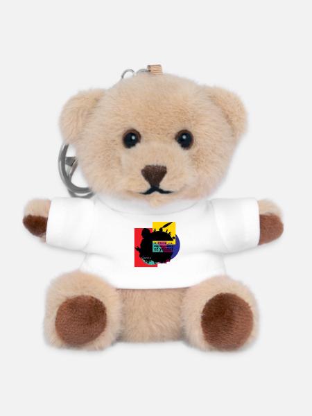 Johann Wolfgang von Goethe - Teddy Schlüsselanhänger - Weiß
