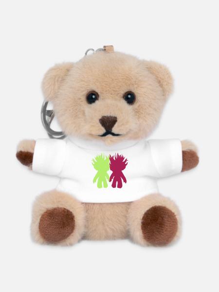 Trolle Für Immer - Teddy Schlüsselanhänger - Weiß