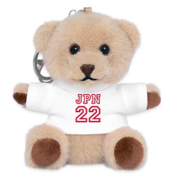 JAPAN - Teddy Schlüsselanhänger - Weiß - Vorne