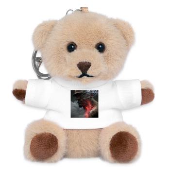 Portrait elektrik 02 - Teddy Schlüsselanhänger - Weiß - Vorne