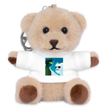 Yeti Encounters - Teddy Keyring - white - Front