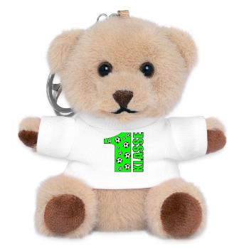 ERSTE KLASSE - FUßBALL 1. KLASSE - Teddy Schlüsselanhänger - Weiß - Vorne