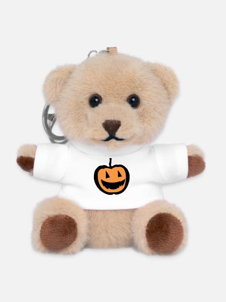 Halloween - Teddy Schlüsselanhänger - Weiß