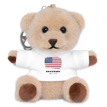 Brooklyn, New York, USA - Teddy Keyring - white - Front