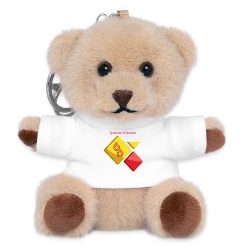 Östliche Pyrenäen - Teddy Schlüsselanhänger - Weiß - Vorne