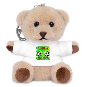 KINDERGARTEN CHILDREN FOOTBALL - Teddy Keyring - white - Front