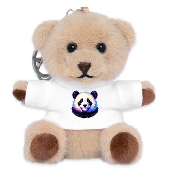 Panda - Teddy Schlüsselanhänger - Weiß - Vorne
