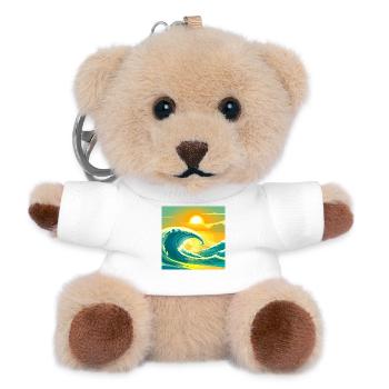 Sea Sun - Teddy Schlüsselanhänger - Weiß - Vorne