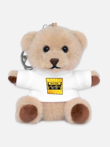 You're Lucky You Don't Have My Ex - Teddy Keyring - white