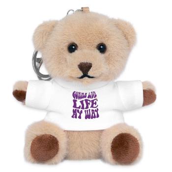 going to Live Life My Way – Psychedelic Vibes - Teddy Keyring - white - Front