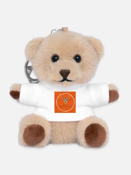 taurus - Teddy Keyring - white