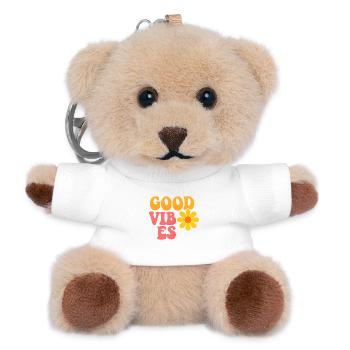 Sommer Vibes - Teddy Schlüsselanhänger - Weiß - Vorne