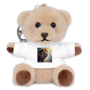 Animal Totem Lion - Porte-clés ourson - blanc - Devant