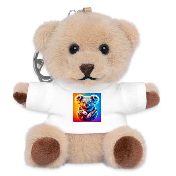 Koala - Teddy Schlüsselanhänger - Weiß - Vorne