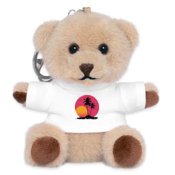 Sunrise - Teddy Keyring - white - Front