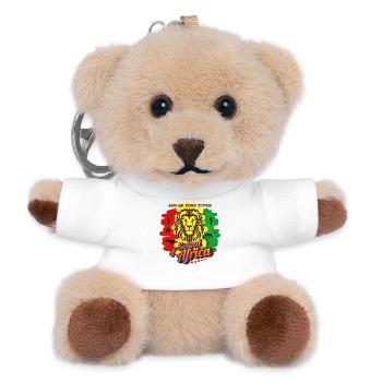 ABIDJAN SOUND SYSTEM - Teddy Keyring - white - Front