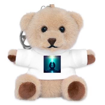 Ethereal Frontal Light - Teddy Keyring - white - Front
