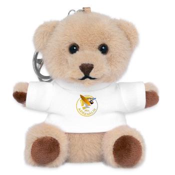 Mr Adrenalin Windsurfing - Teddy Schlüsselanhänger - Weiß - Vorne
