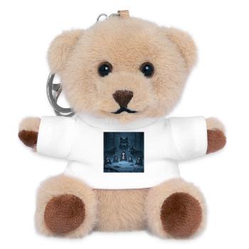 Runenwald der Wölfe - Teddy Schlüsselanhänger - Weiß - Vorne