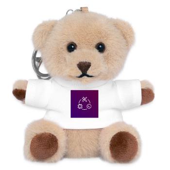 TechKreis Chip Code Tool - Teddy Keyring - white - Front