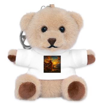 Sunset Gown in Amber Light - Teddy Keyring - white - Front
