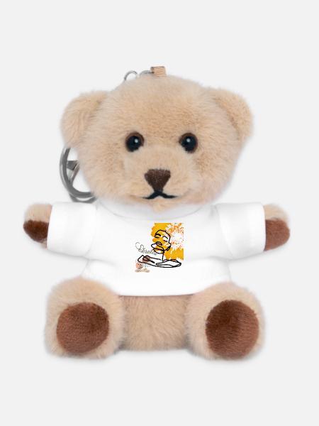 Sokrates Boho  Seele - Teddy Schlüsselanhänger - Weiß