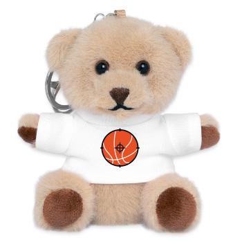 Target Basketball / Basketball / Basktet-Ball - Teddy Keyring - white - Front