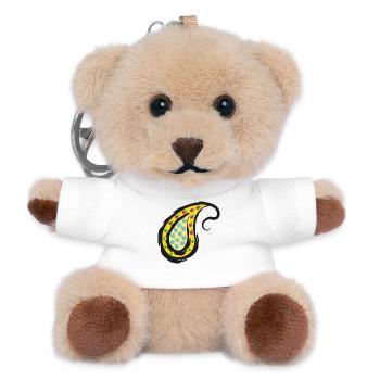 Oriental symbol - Teddy Keyring - white - Front