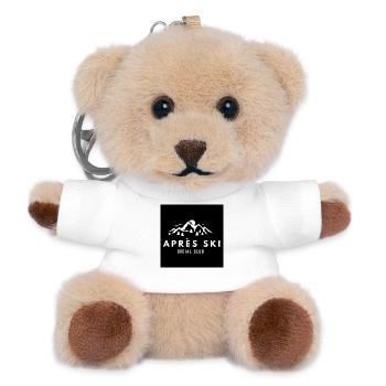 Après Ski Social Club - Teddy Keyring - white - Front