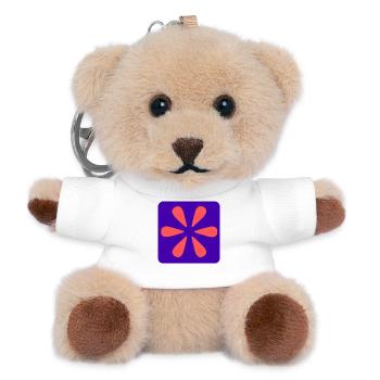 MESSAGE. QUOTES. QUOTES. HUMOR. FUNNY. DAD - Teddy Keyring - white - Front
