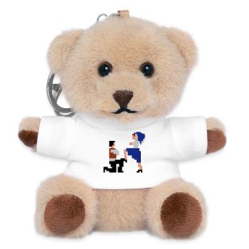 Šij, luby šewco šij... - Teddy Keyring - white - Front