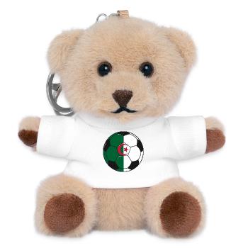 Football_team_Algeria - Teddy Keyring - white - Front