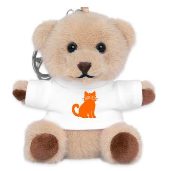 Cats Bride - Porte-clés ourson - blanc - Devant
