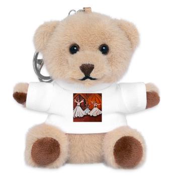 Sema - The Mystical Light Dance - Teddy Keyring - white - Front